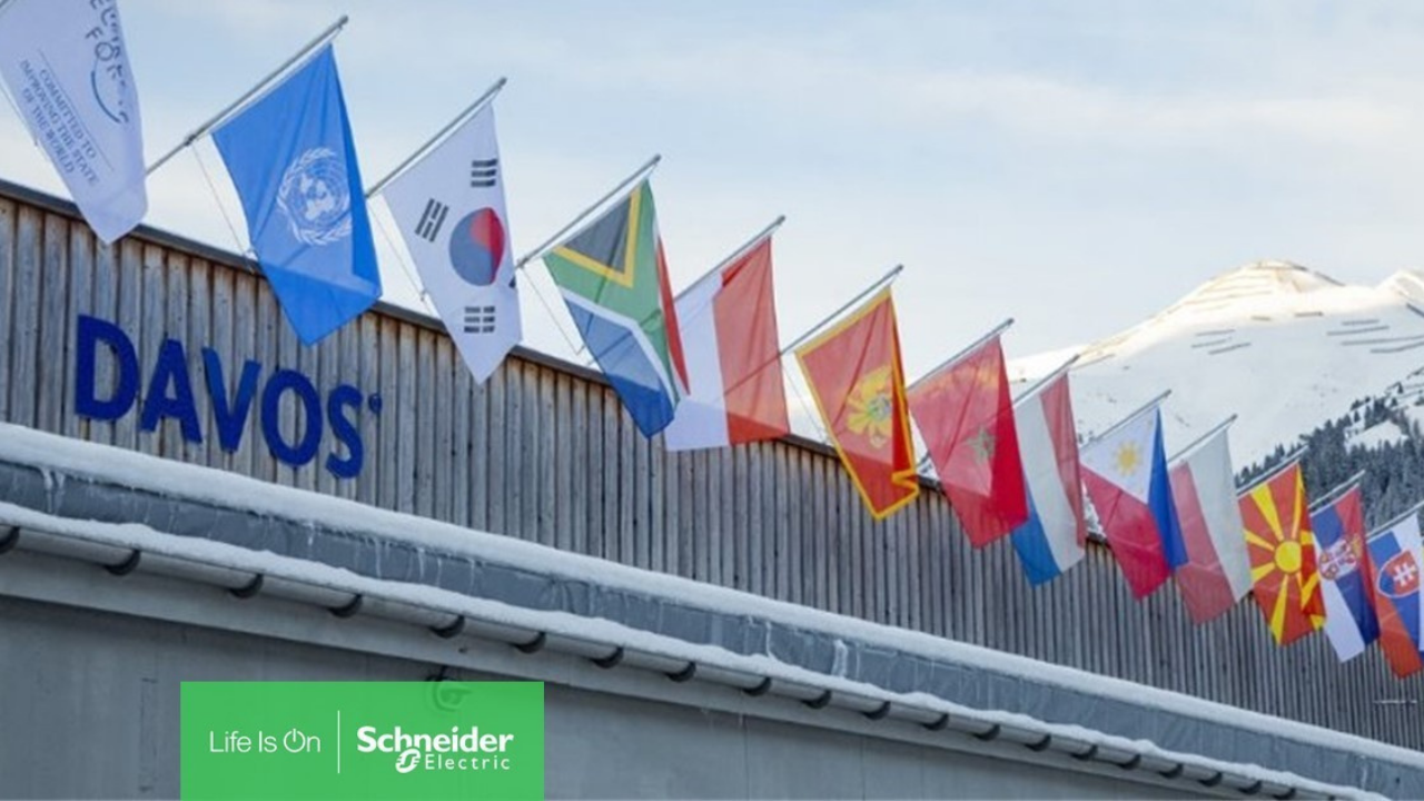 Schneider Electric showcases energy technology at World Economic Forum Annual Meeting in Davos